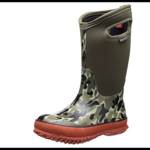 Kids Bogs Army Style